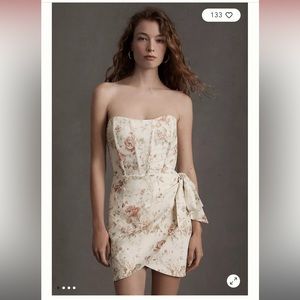 V. CHAPMAN NASTURTIUM MINI DRESS, New w/ Original Tags